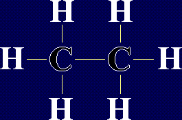 Ethane molecule