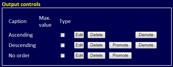 Example inputs